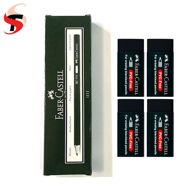 مداد فابرکاستل و پاکن فابرکاستل